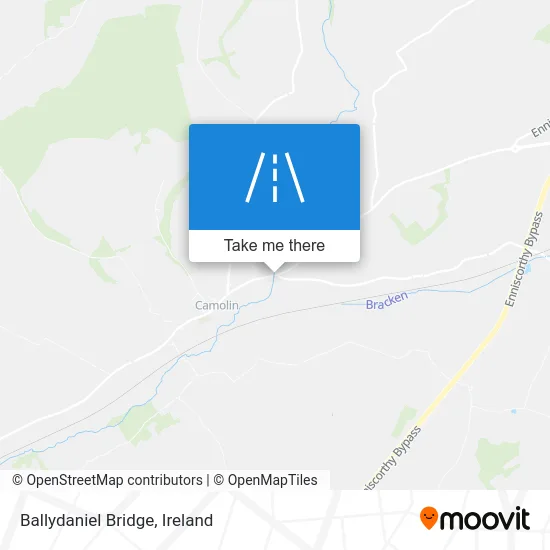 Ballydaniel Bridge map