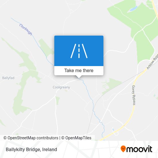 Ballykilty Bridge map