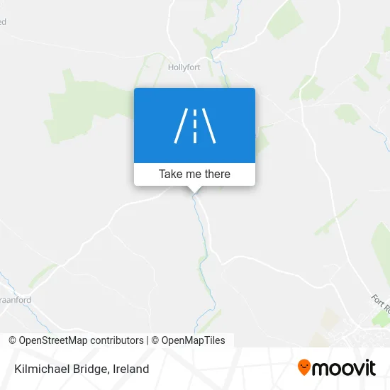 Kilmichael Bridge map