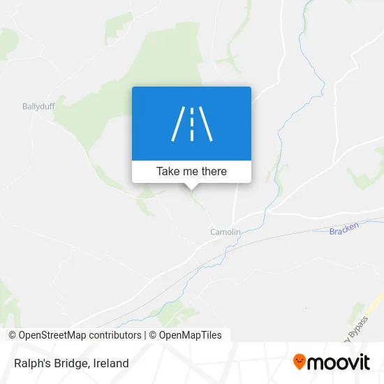 Ralph's Bridge map