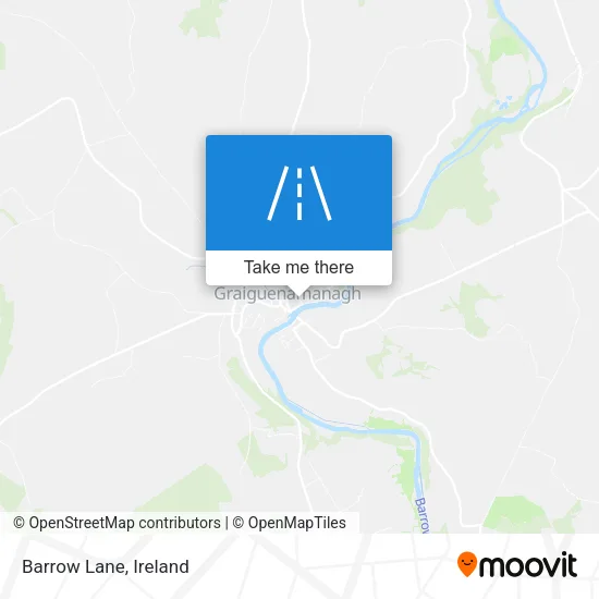 Barrow Lane map