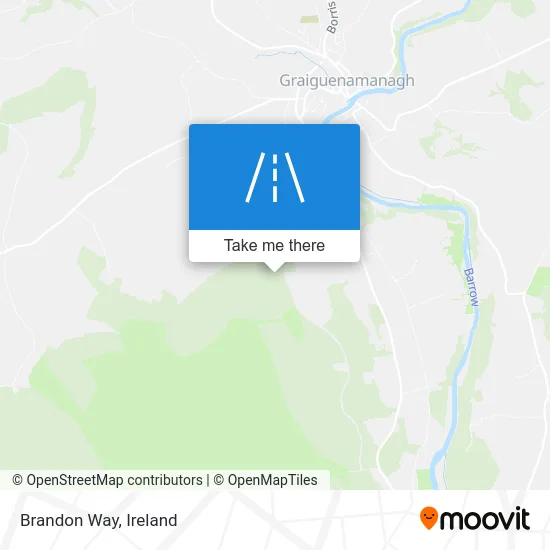 Brandon Way map