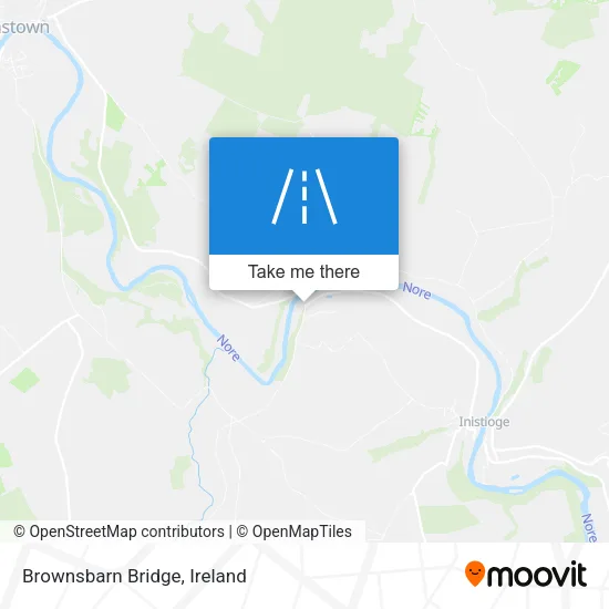 Brownsbarn Bridge map