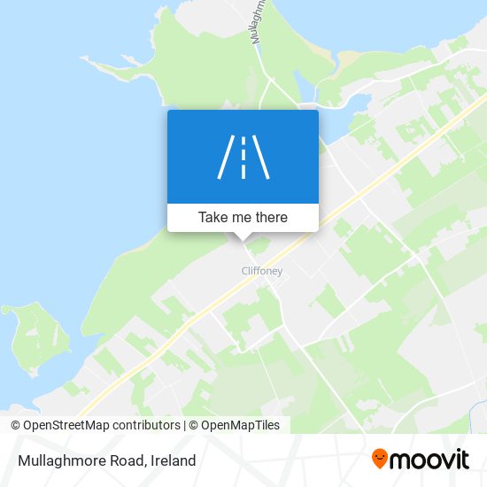 Mullaghmore Road map