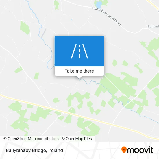 Ballybinaby Bridge map