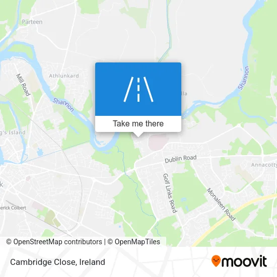 Cambridge Close map