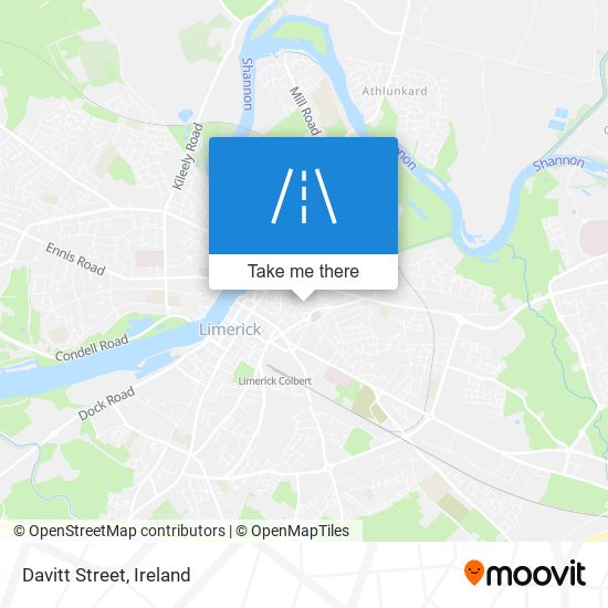 Davitt Street map