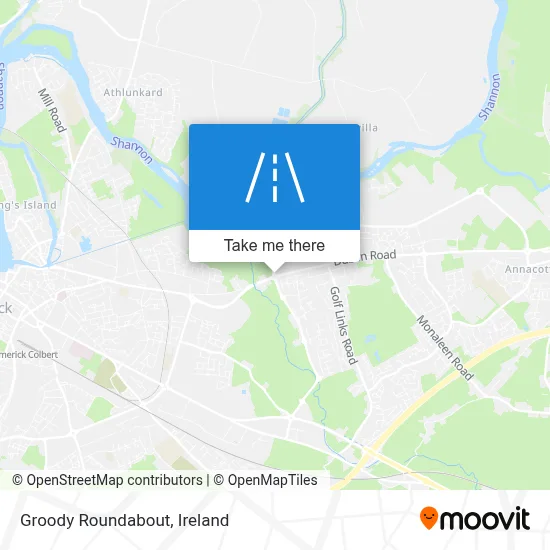 Groody Roundabout map