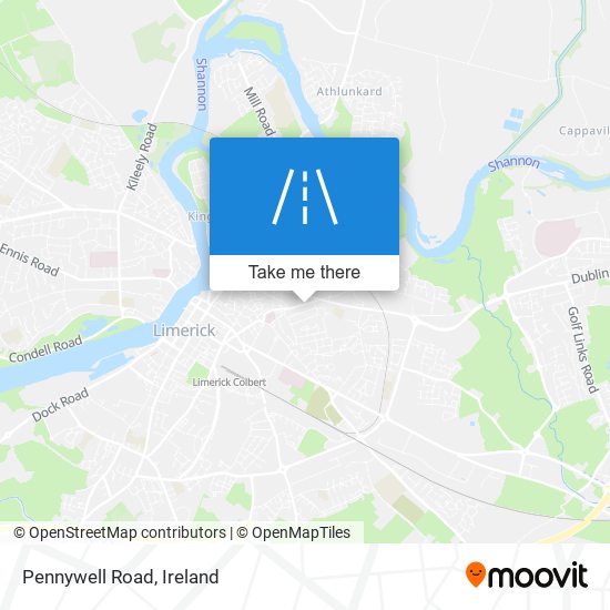 Pennywell Road map