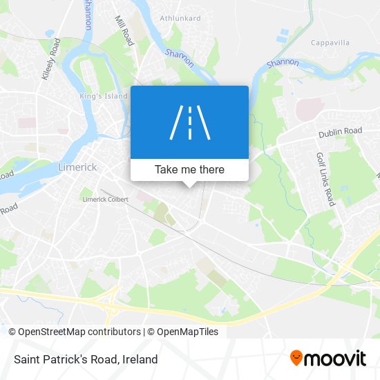 Saint Patrick's Road map