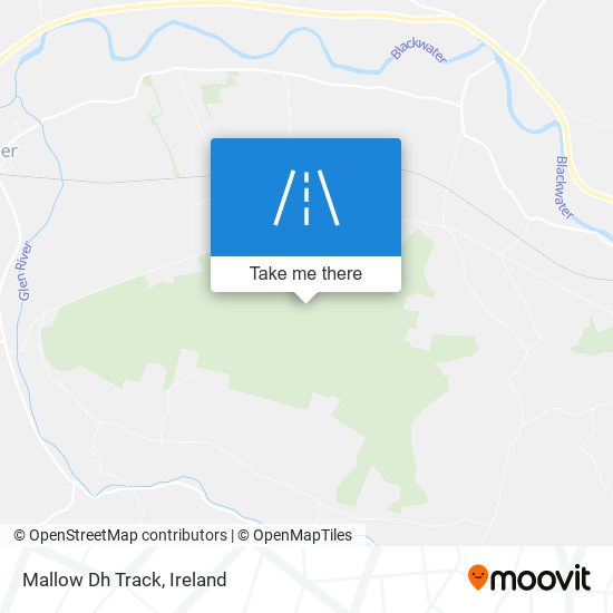 Mallow Dh Track map