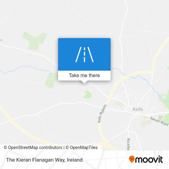 The Kieran Flanagan Way map