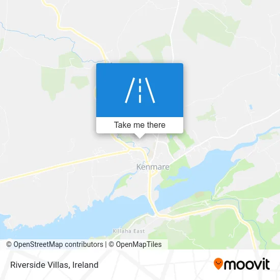 Riverside Villas map