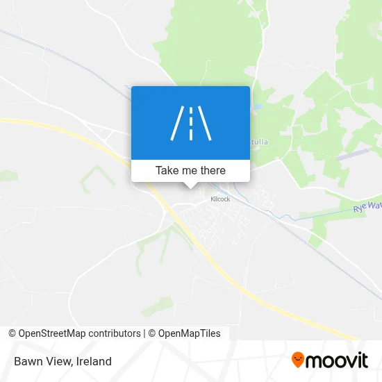 Bawn View map