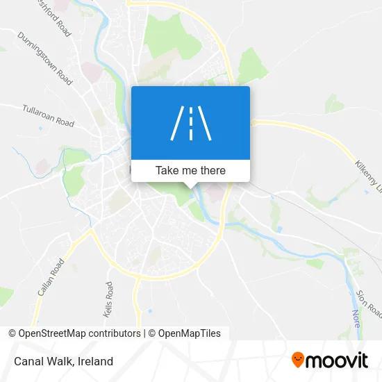 Canal Walk map