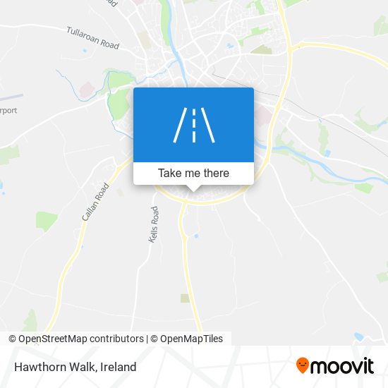 Hawthorn Walk map