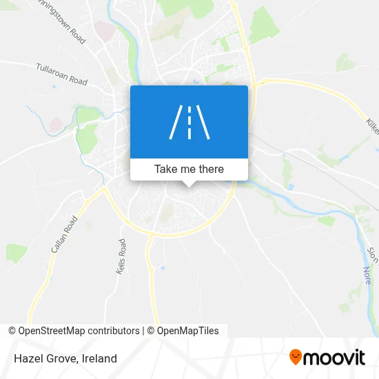 Hazel Grove map