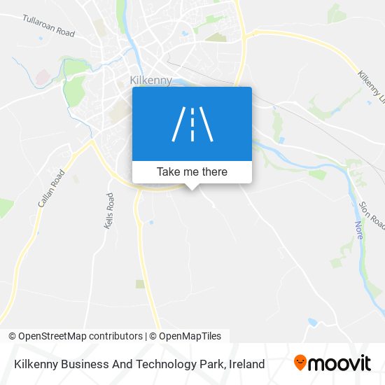 Kilkenny Business And Technology Park map