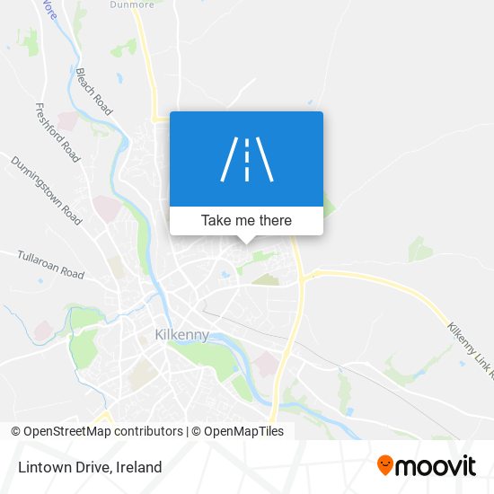 Lintown Drive map