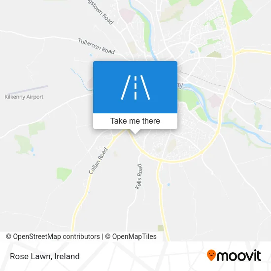 Rose Lawn map