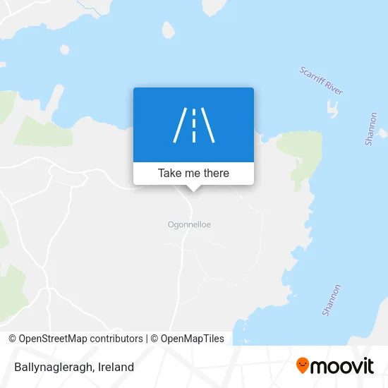 Ballynagleragh map