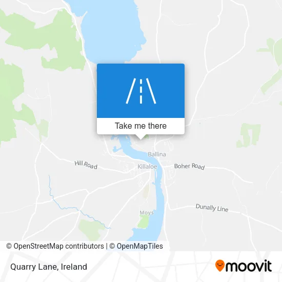 Quarry Lane map