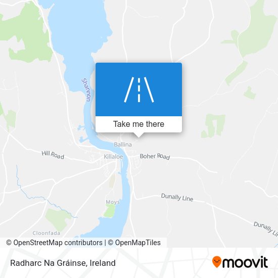 Radharc Na Gráinse map