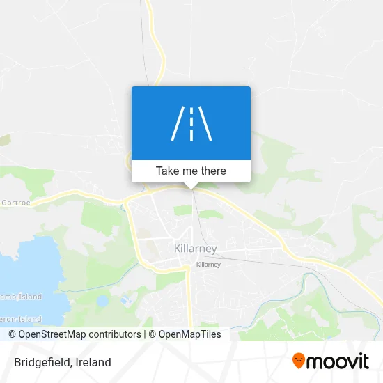 Bridgefield map