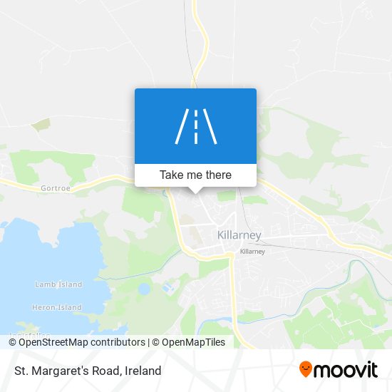 St. Margaret's Road map
