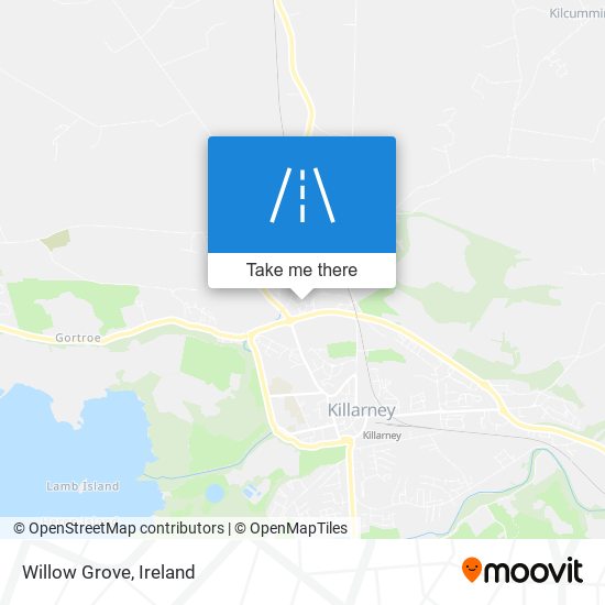 Willow Grove map