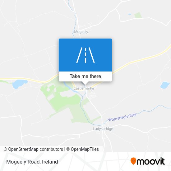 Mogeely Road map