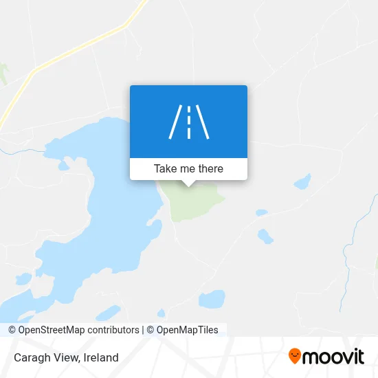 Caragh View map