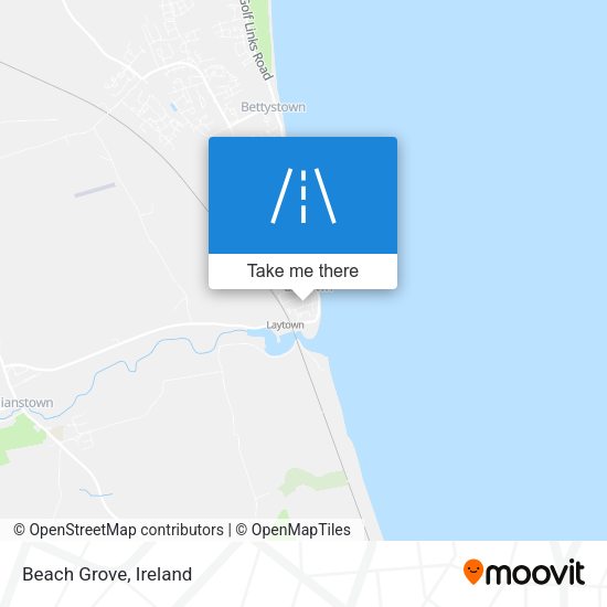 Beach Grove map