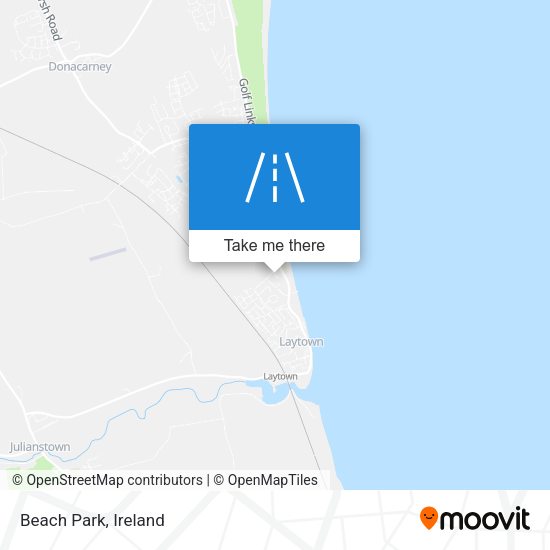 Beach Park map