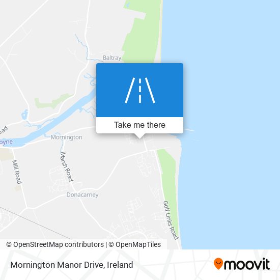 Mornington Manor Drive map