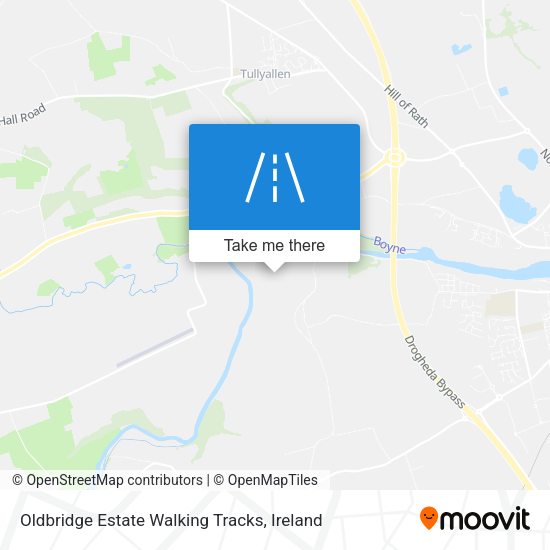 Oldbridge Estate Walking Tracks map