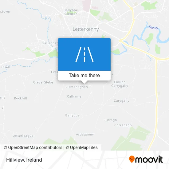 Hillview map