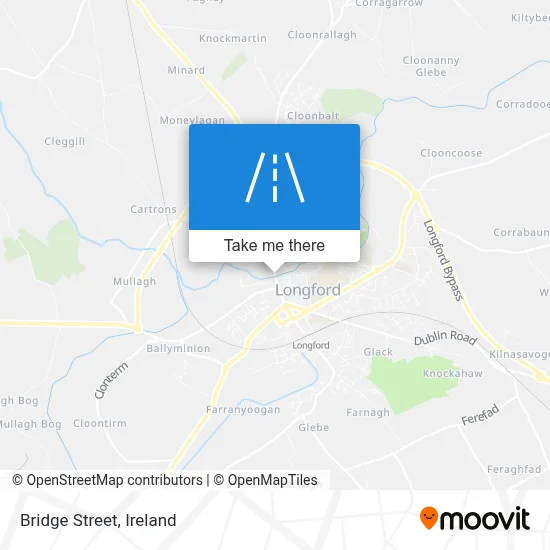 Bridge Street map