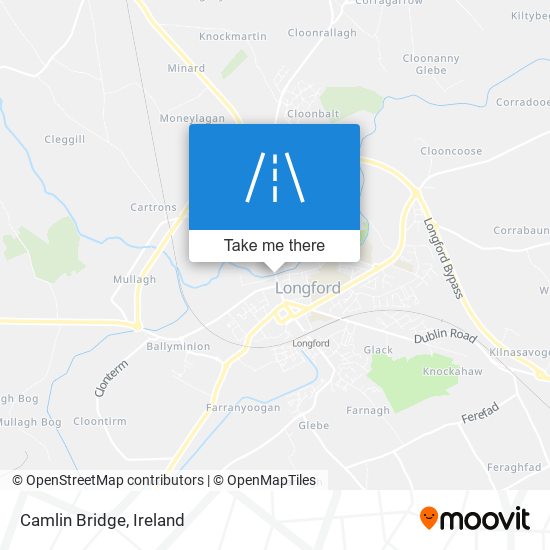 Camlin Bridge map