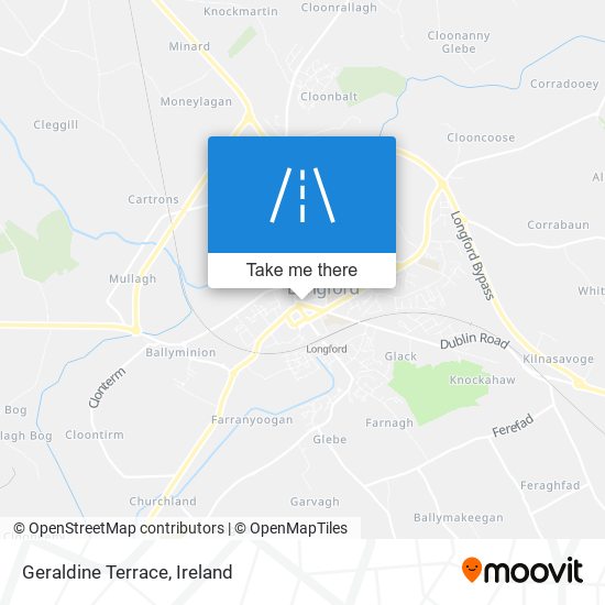 Geraldine Terrace map