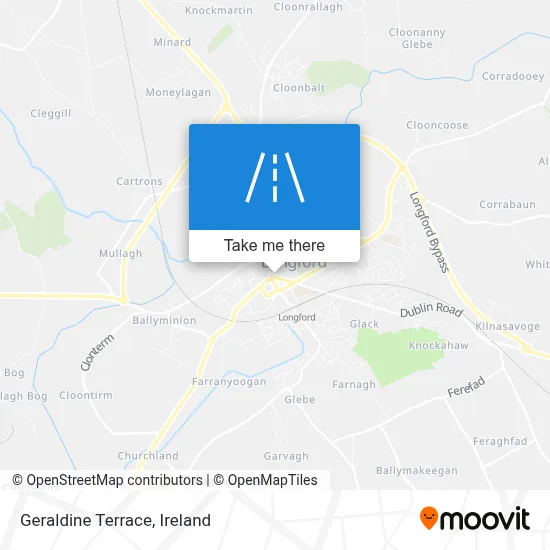 Geraldine Terrace map