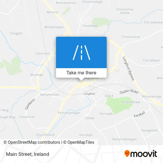 Main Street map