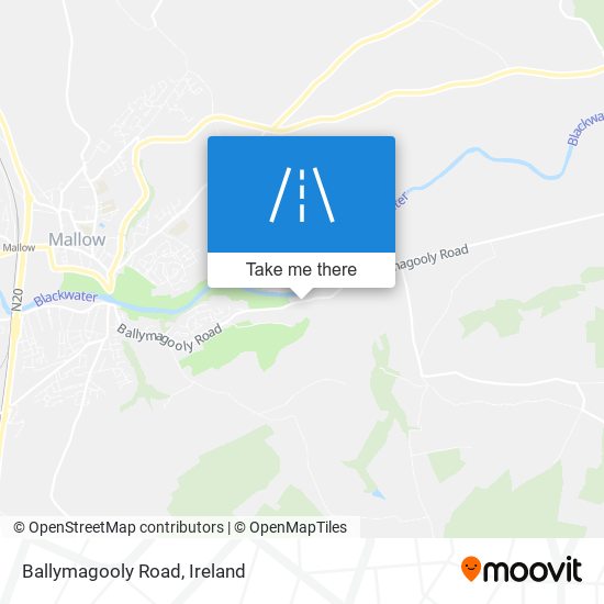 Ballymagooly Road map