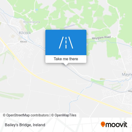 Bailey's Bridge map