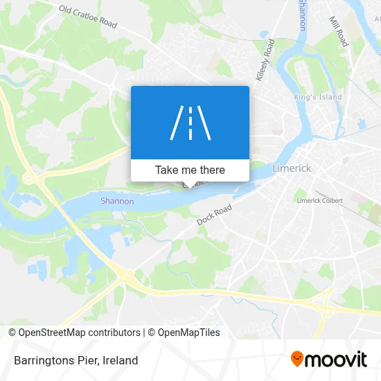 Barringtons Pier map