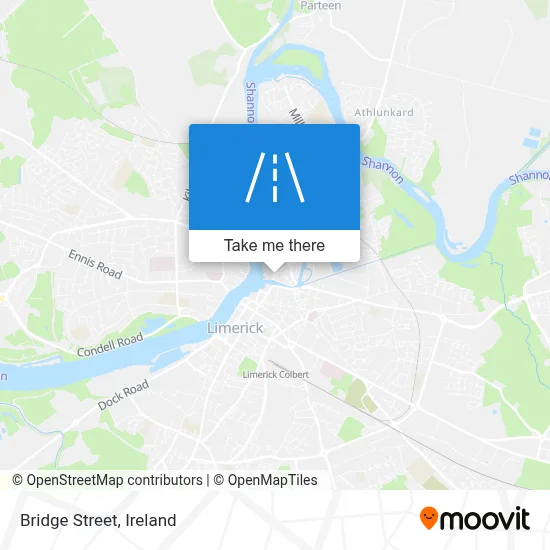 Bridge Street map