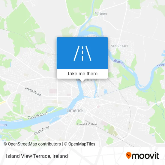 Island View Terrace map