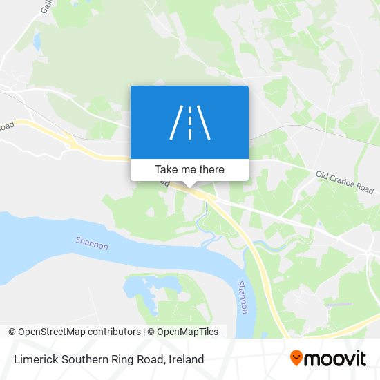 Limerick Southern Ring Road map