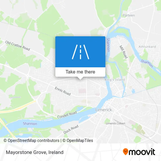 Mayorstone Grove map