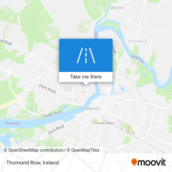 Thomond Row map